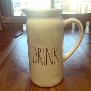 Rae‎ Dunn DRINK pitcher